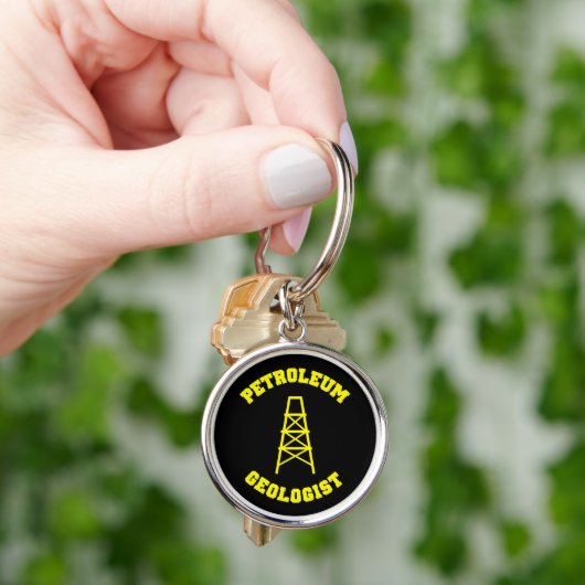 Petroleum Geologist Sleutelhanger (Hand)