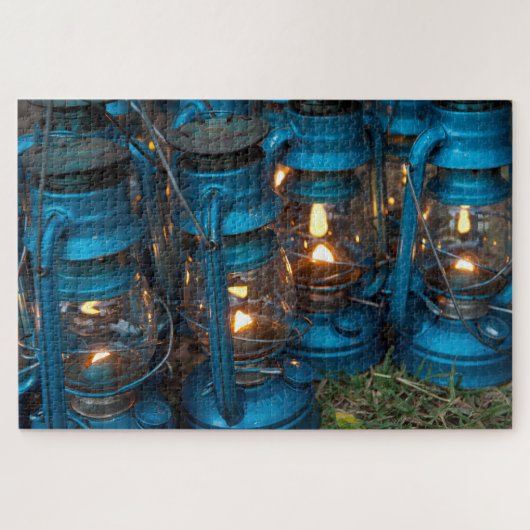 Petroleum lampen | Ol Pejeta Bush Camp Legpuzzel (Horizontaal)