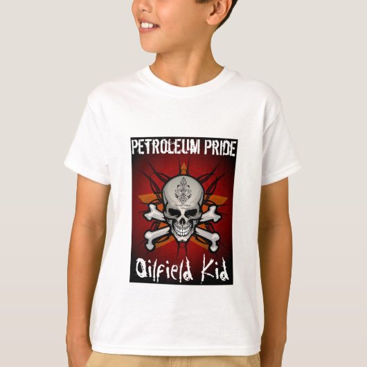 Petroleum Pride, schedel T-shirt (Voorkant)