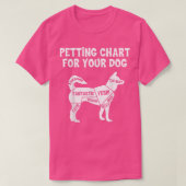 Petroleumdiagram voor honden Hondenliefhebber Dog  T-shirt (Design voorkant)