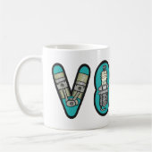 Petrolhead V8 Auto Enthusiast Koffiemok (Links)