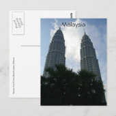 petronas maleysia briefkaart (Voorkant / Achterkant)