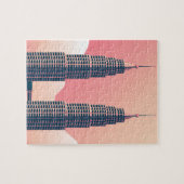 Petronas Tower in Kuala Lumpur Legpuzzel (Horizontaal)