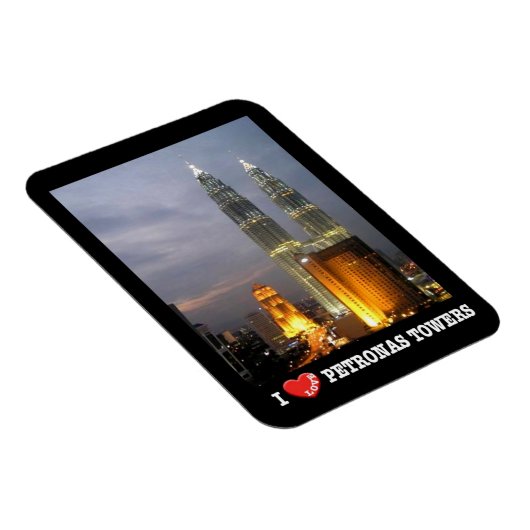 Petronas Tower - Kuala Lumpur - Maleisië - Ik hou  Magneet (Rechterzijde)