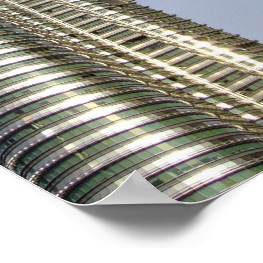 petronas towers kl poster (Hoek)