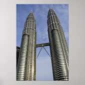 petronas towers kl poster (Voorkant)