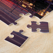 Petronas Towers Kuala Lumpur. Jigzaag Puzzle Legpuzzel (Zijkant)