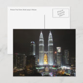 petronas towers maleisië briefkaart (Voorkant / Achterkant)