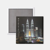 petronas towers maleisië magneet (Voorkant / Achterkant)