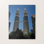 Petronas tweelingtoren legpuzzel (Verticaal)