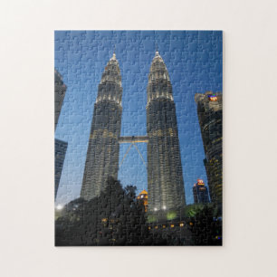 Petronas tweelingtoren legpuzzel