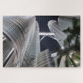 petronas twin torwers high legpuzzel (Horizontaal)