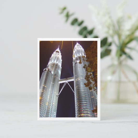 Petronas Twin Tower, KLCC Briefkaart (Staand voorkant)
