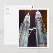 Petronas Twin Tower, KLCC Briefkaart (Voorkant / Achterkant)