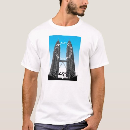 Petronas Twin Towers KLCC T-shirt (Voorkant)