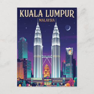 Petronas Twin Towers Maleisië Briefkaart