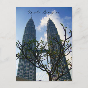 petronas twin towers topje kl briefkaart