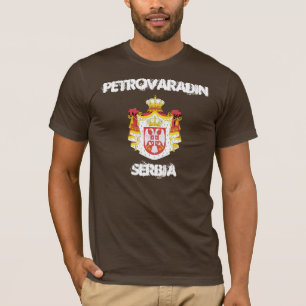 Petrovaradin, Servië met wapenmantel T-shirt