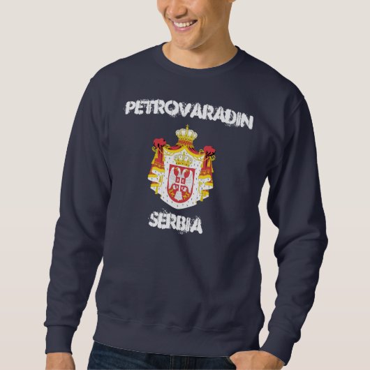 Petrovaradin, Servië met wapenmantel Trui (Voorkant)