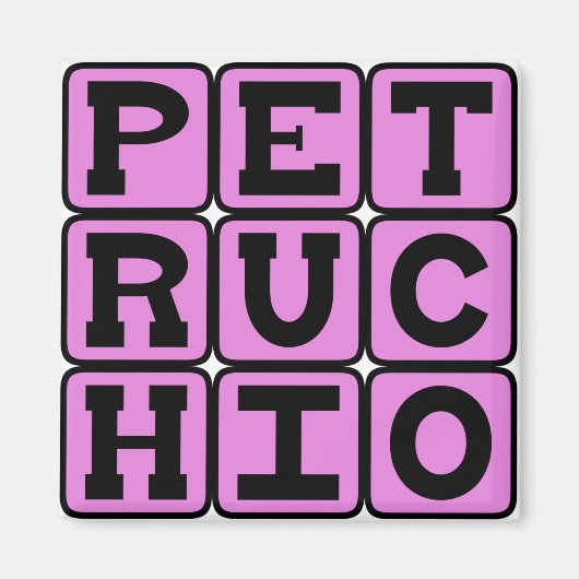 Petruchio, De getemde feeks Personage Magneet (Voorkant)