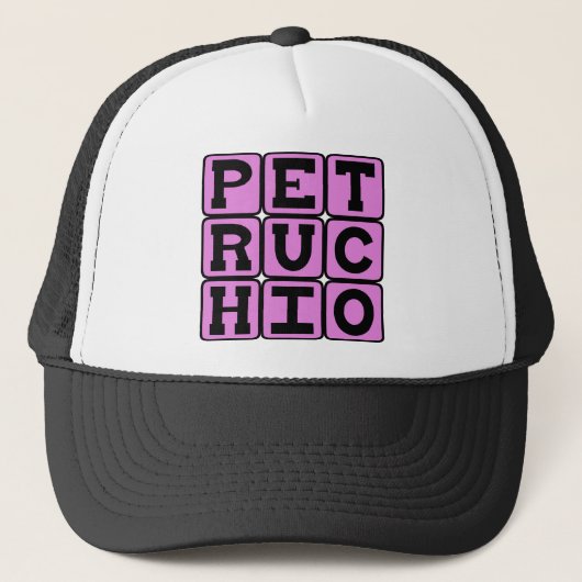 Petruchio, De getemde feeks Personage Trucker Pet (Voorkant)