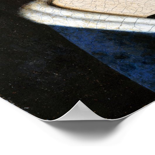 Petrus Christus Portret van een jonge vrouw Poster (Hoek)