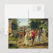 Petrushka komt eraan, 1888 briefkaart (Voorkant / Achterkant)