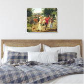 Petrushka komt eraan, 1888 canvas afdruk (Insitu (Slaapkamer))