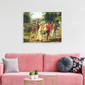 Petrushka komt eraan, 1888 canvas afdruk (Insitu (Woonkamer))