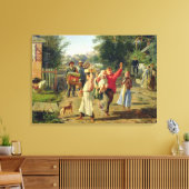 Petrushka komt eraan, 1888 canvas afdruk (Insitu (Woonkamer))