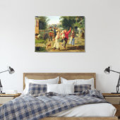 Petrushka komt eraan, 1888 canvas afdruk (Insitu (Slaapkamer))