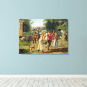 Petrushka komt eraan, 1888 canvas afdruk (Insitu (Houten vloer))