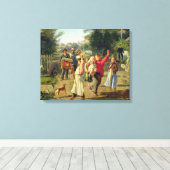 Petrushka komt eraan, 1888 canvas afdruk (Insitu (Houten vloer))