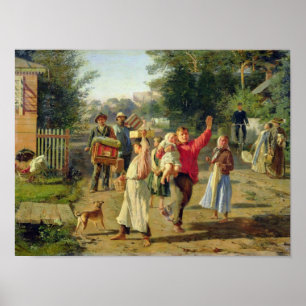 Petrushka komt eraan, 1888 poster
