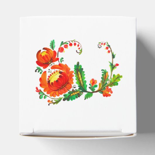 Petrykivka Oekraïense kunst Bedankdoosjes (Bovenkant)