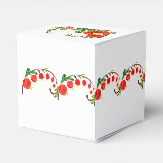 Petrykivka Oekraïense kunst Bedankdoosjes (Achterkant)