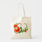 Petrykivka Oekraïense kunst Tote Bag (Voorkant)