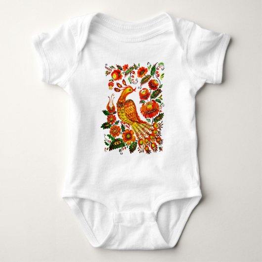 Petrykivka oekraïnse vuurvogel romper (Voorkant)