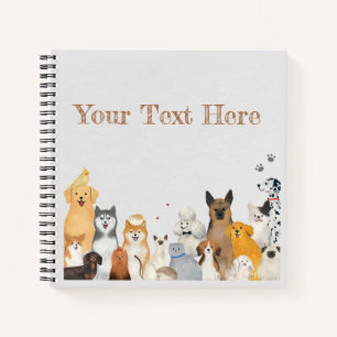 Pets, honden en katten  laptop notitieboek