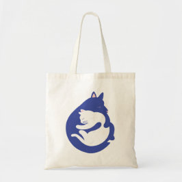 Pets Hugging Tote Bag