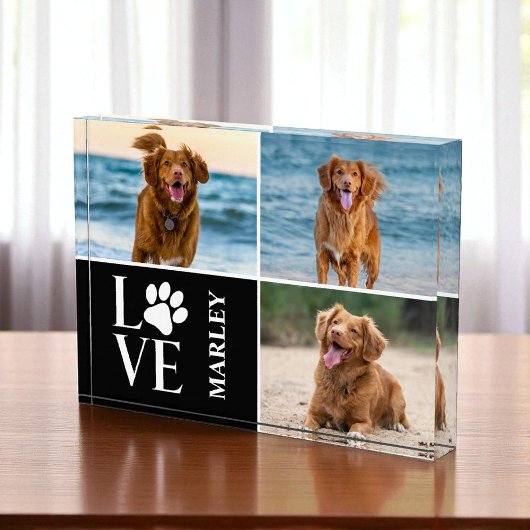 Pets Modern Dog Lover Photo Collage Photo Block Fotoblokken