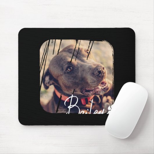 Pets Modern Simple Cool Nge Name And Photo  Muismat (Met muis)