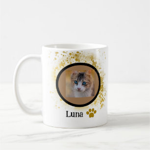 Pet's Modern Typography en naam Koffiemok