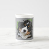 pets name elegant typography & photo porselein kop (Voorkant)