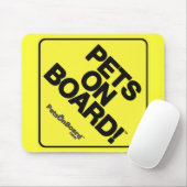 Pets on board™ Muismat (Met muis)