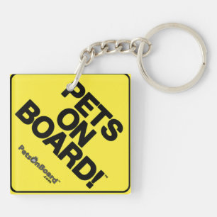 Pets on Board™ Sleutelhanger