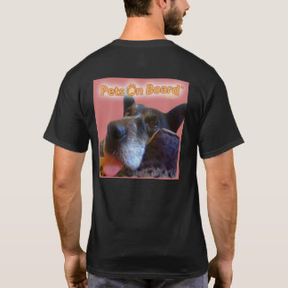 Pets on board™ T-Shirt, Logo Tongue NEPABuzz T-shirt
