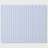 Pets on Parade (Blue)  Cadeaupapier (Vlak)