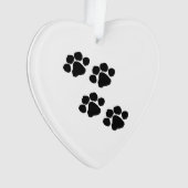 Pets-onderverf voor Dierenvrienden Ornament (voorkant)
