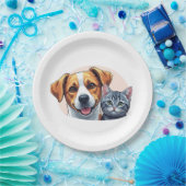pets papieren bordje (Feest)